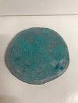 Teal with glitter coasters